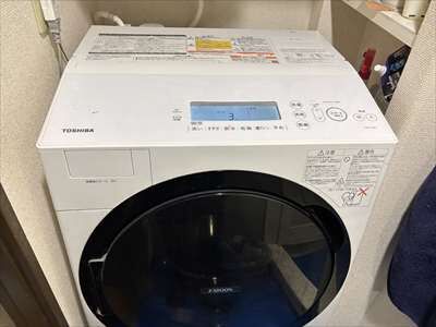 【ザブーンが下水臭い】東芝製ドラム式洗濯機TW-117A7 | 江東区での分解掃除事例